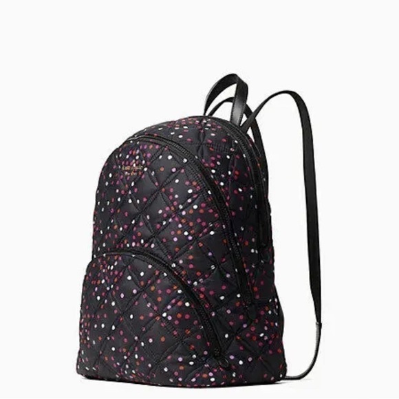 NWOT Kate Spade Karissa Large Quilted Nylon Backpack. - Picture 3 of 14